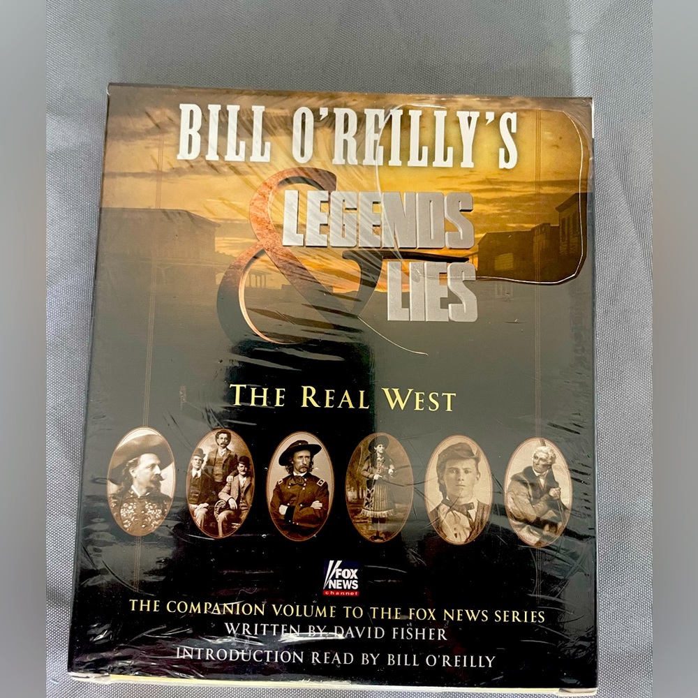 NWOT Bill O'Reilly's Legends & Lies The Real West, Audio disc set.